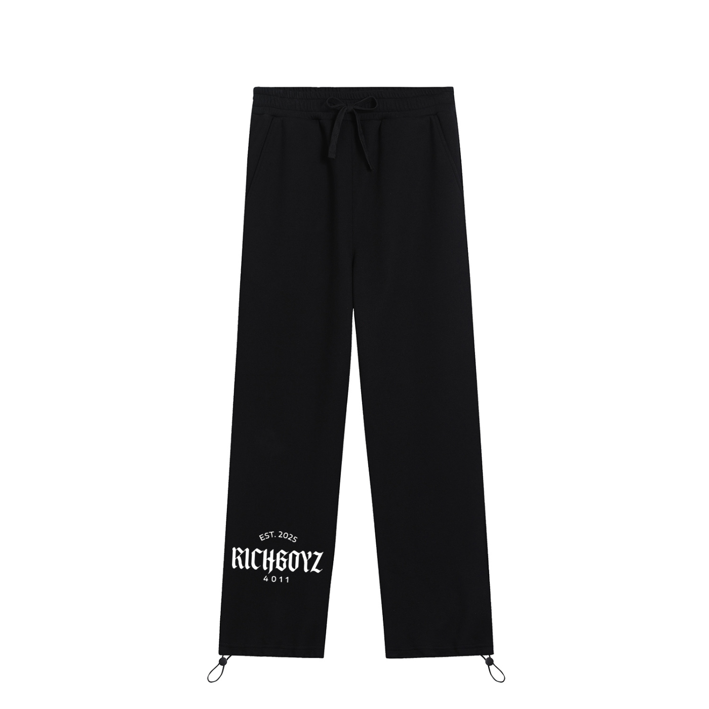 Essential Drawstring Straight-Leg Sweatpants