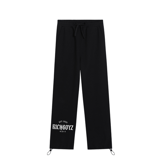 Essential Drawstring Straight-Leg Sweatpants