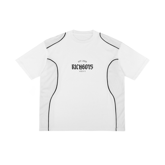 Contrast Piped Panel T-Shirt