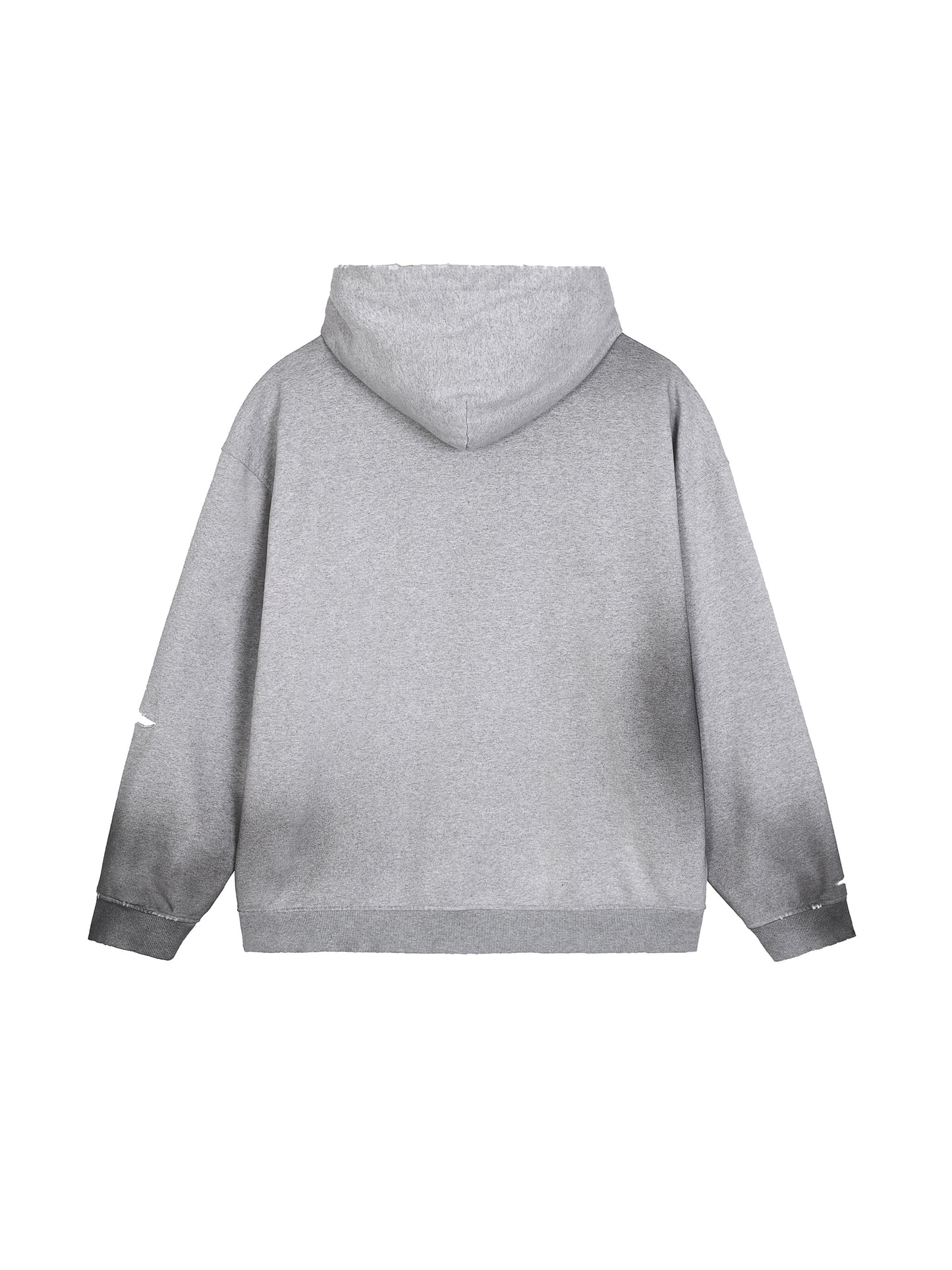 Sun Fade Frayed Fleece Hoodie